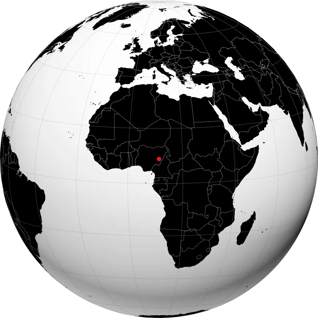 Jalingo di globe