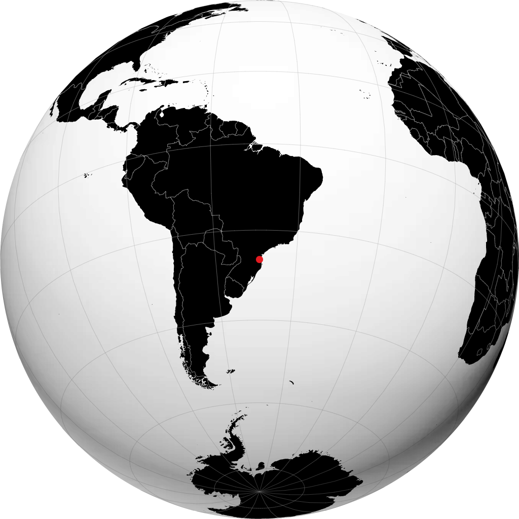 Jaraguá do Sul di globe