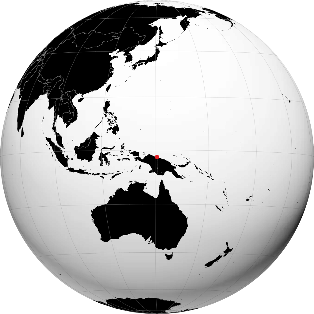 Jayapura di globe