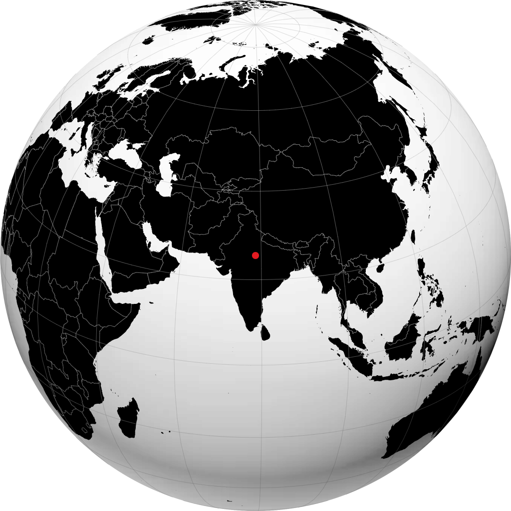Jhansi di globe