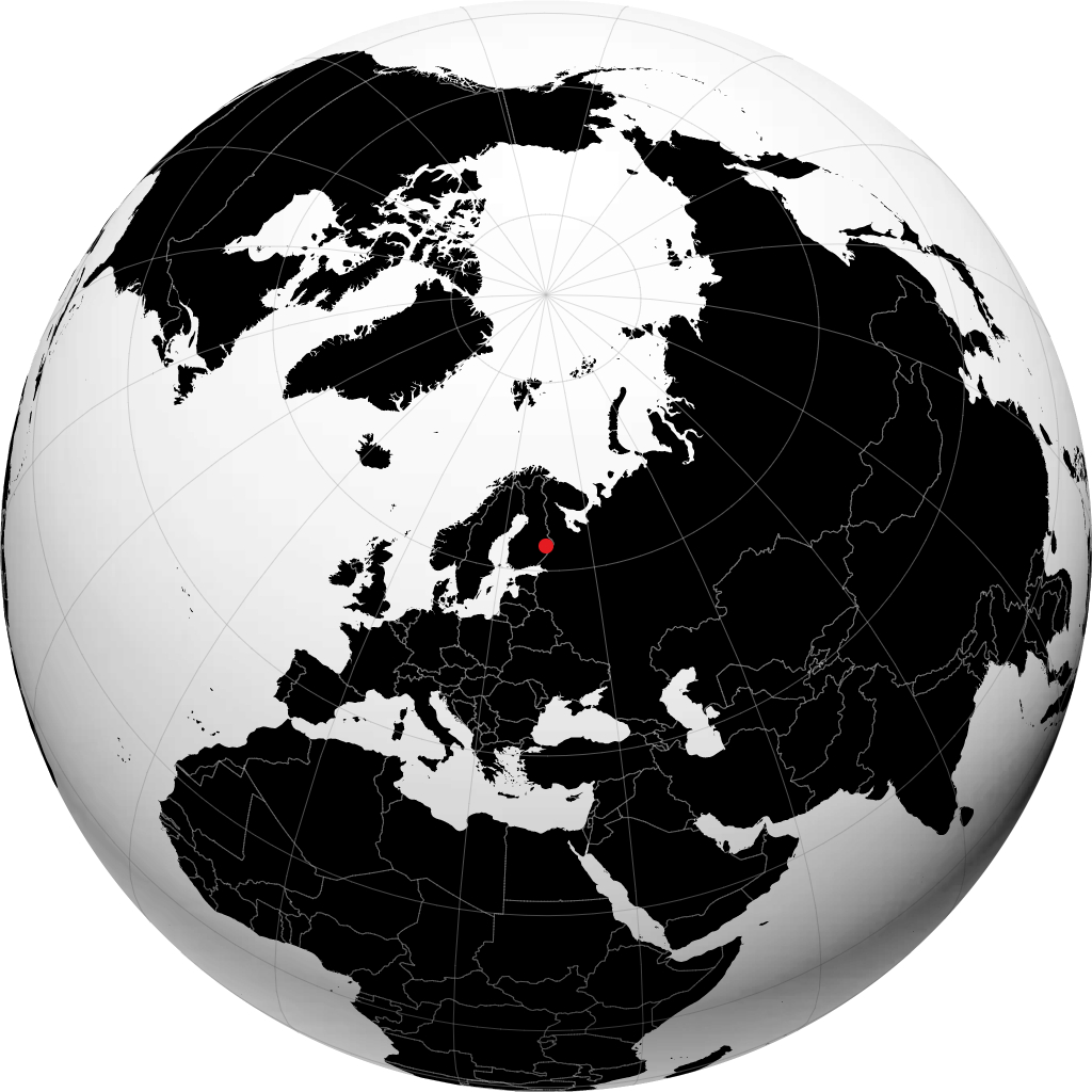Joensuu di globe