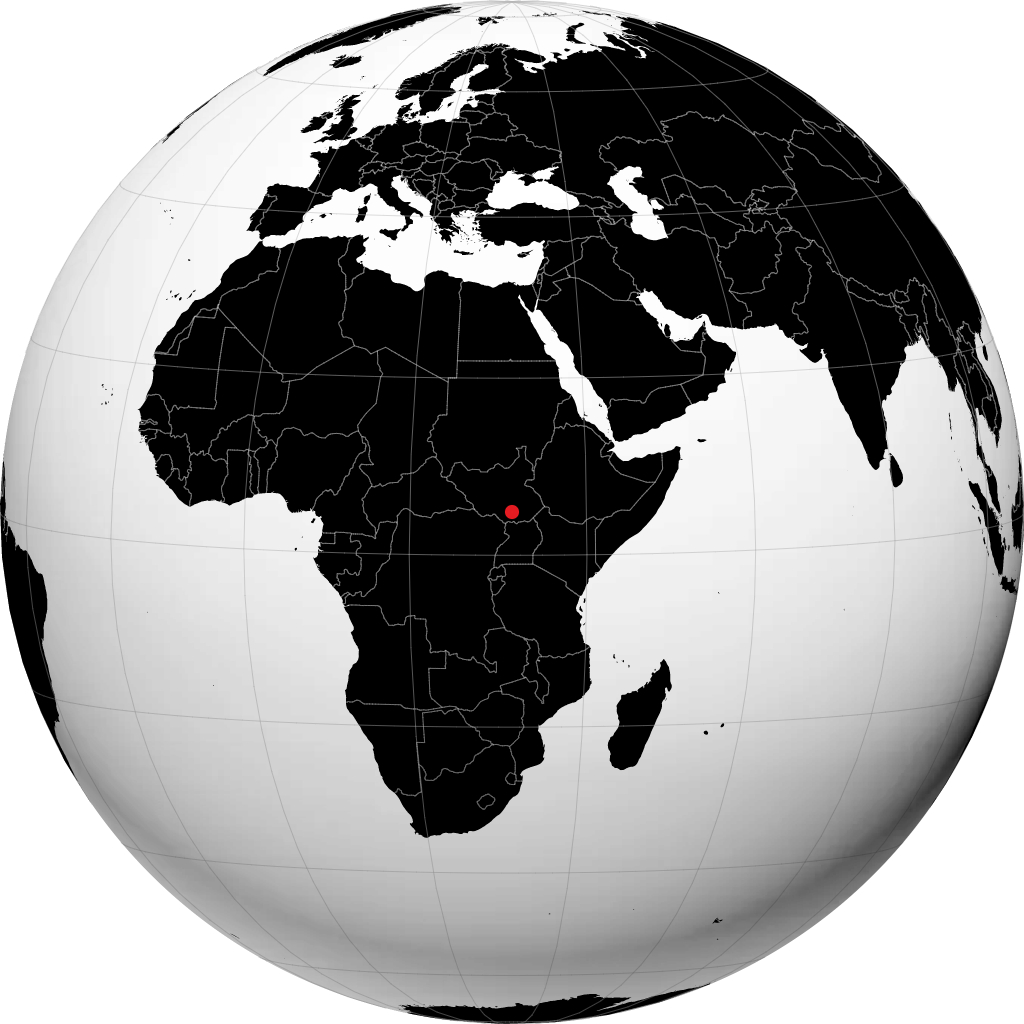 Juba di globe