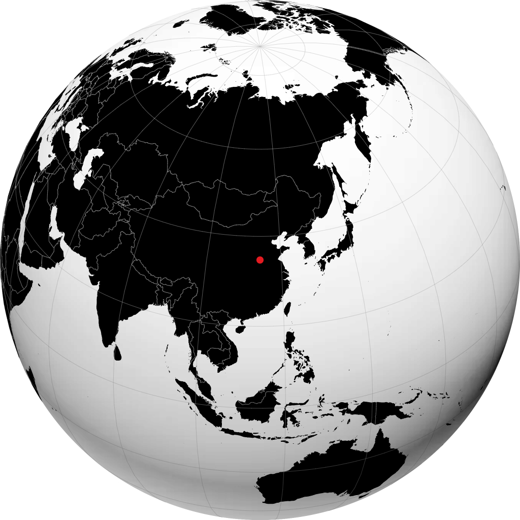 Kaifeng di globe