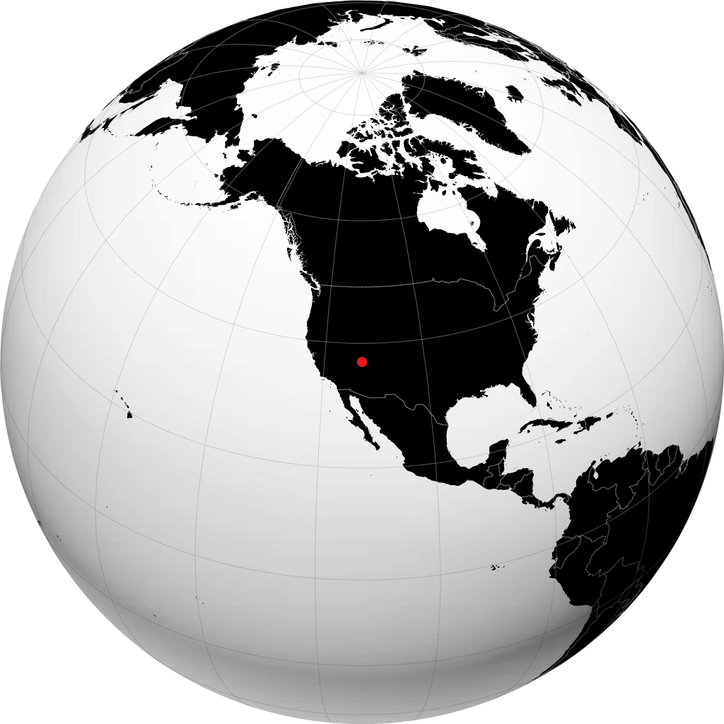 Kanab di globe