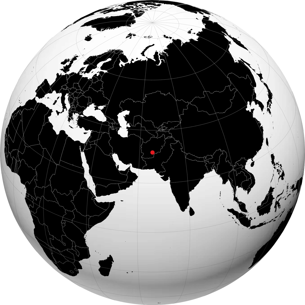 Kandahar di globe