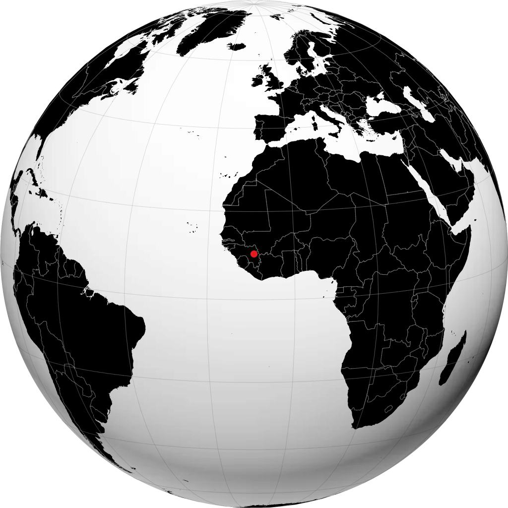 Kankan di globe