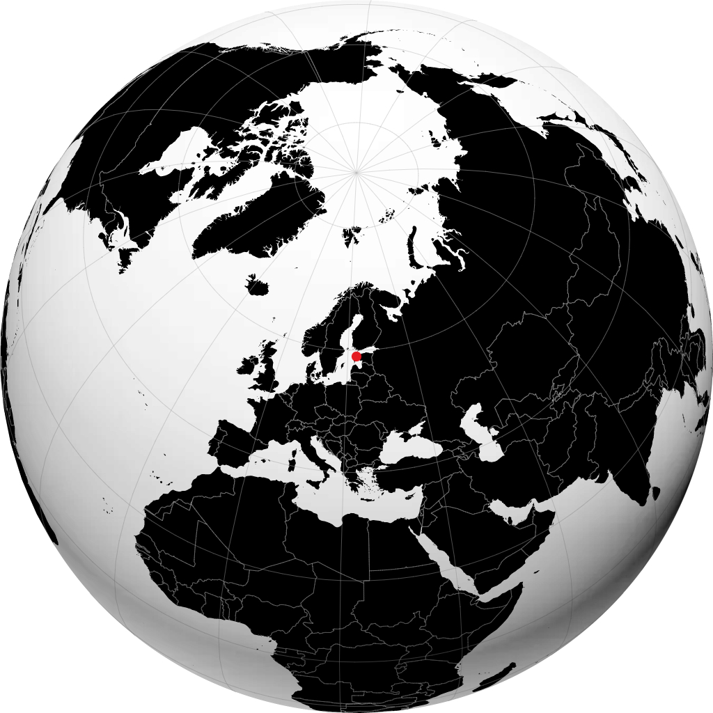 Kärdla di globe