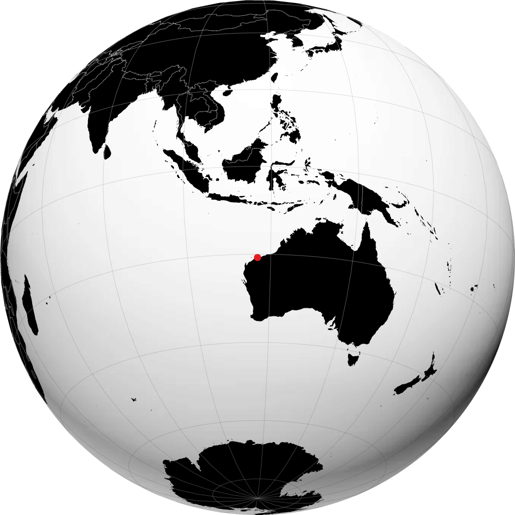Karratha di globe
