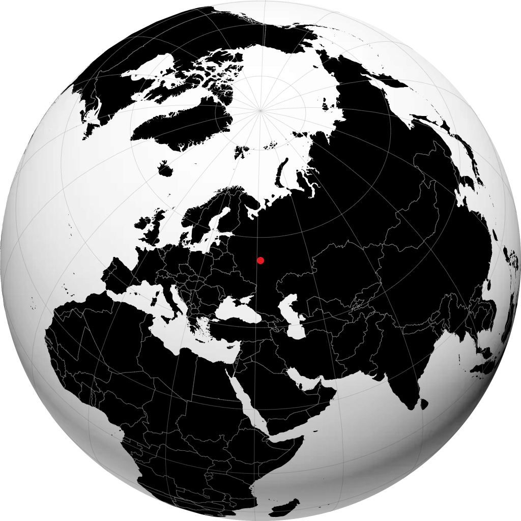 Kasimov di globe