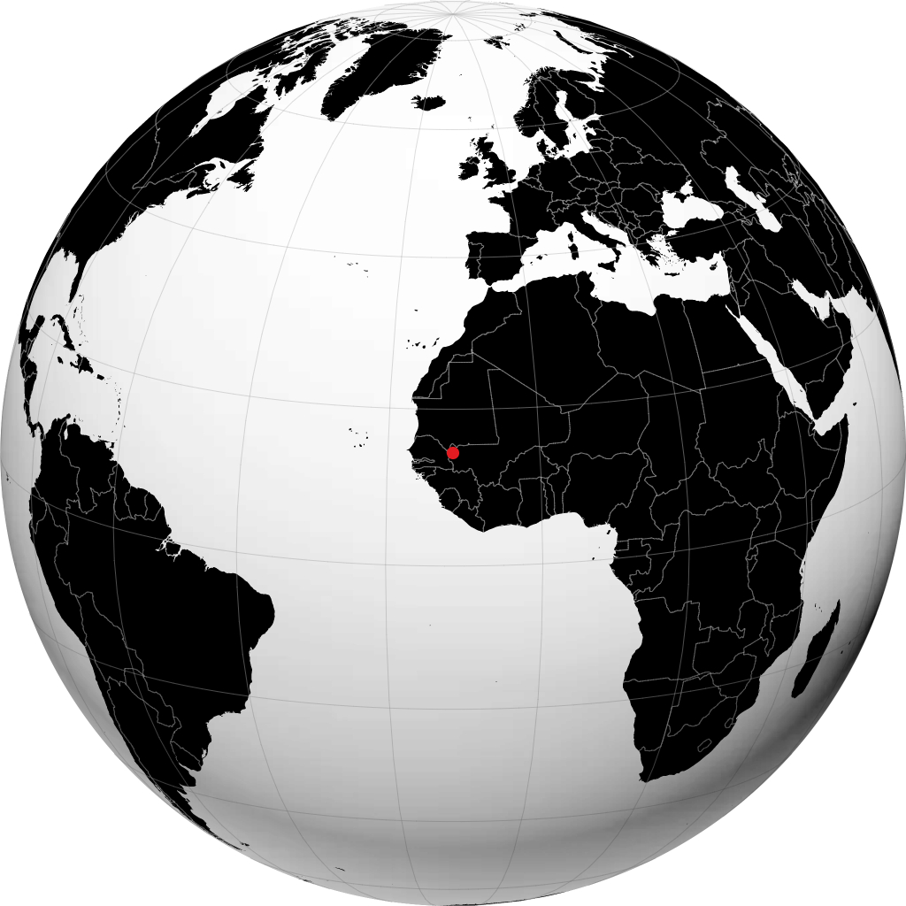 Kayes di globe