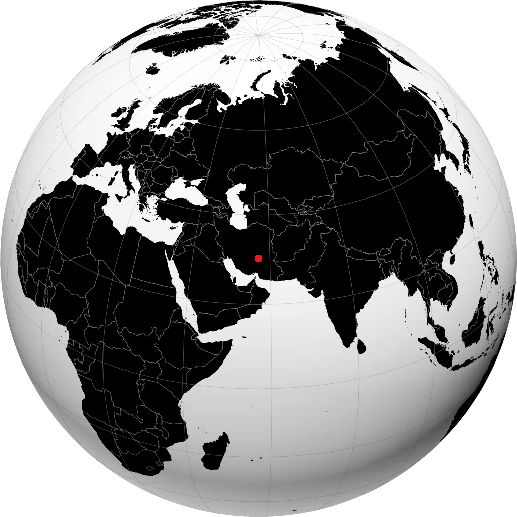 Kerman di globe