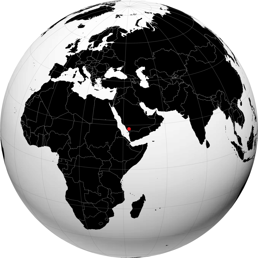 Khamis Mushait di globe