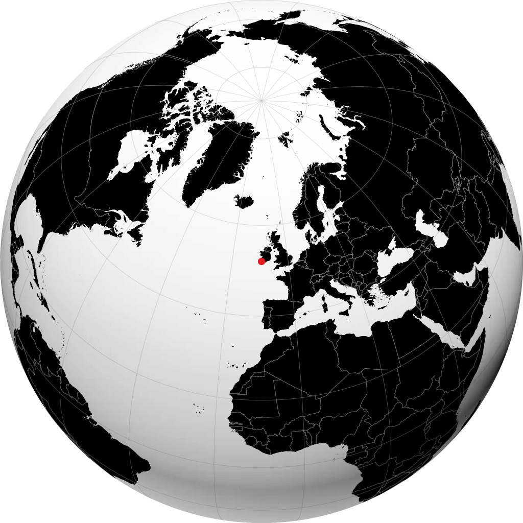 Killarney di globe