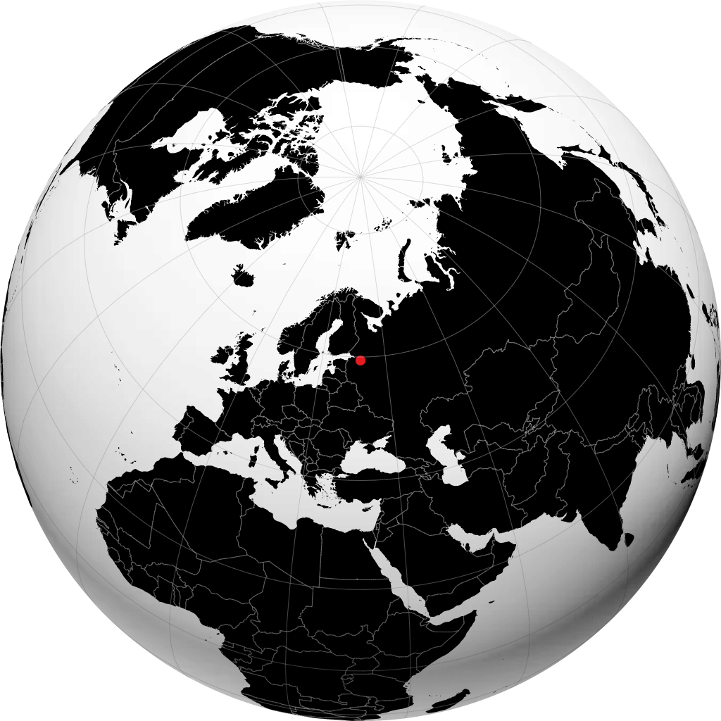 Kirishi di globe