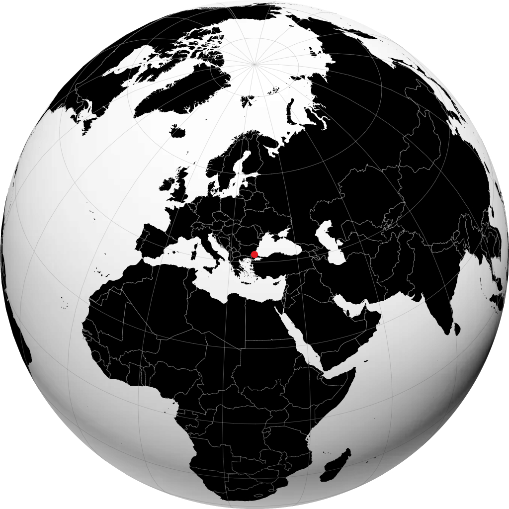 Kırklareli di globe