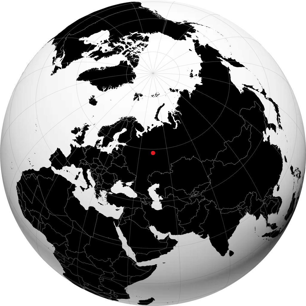 Kirov di globe