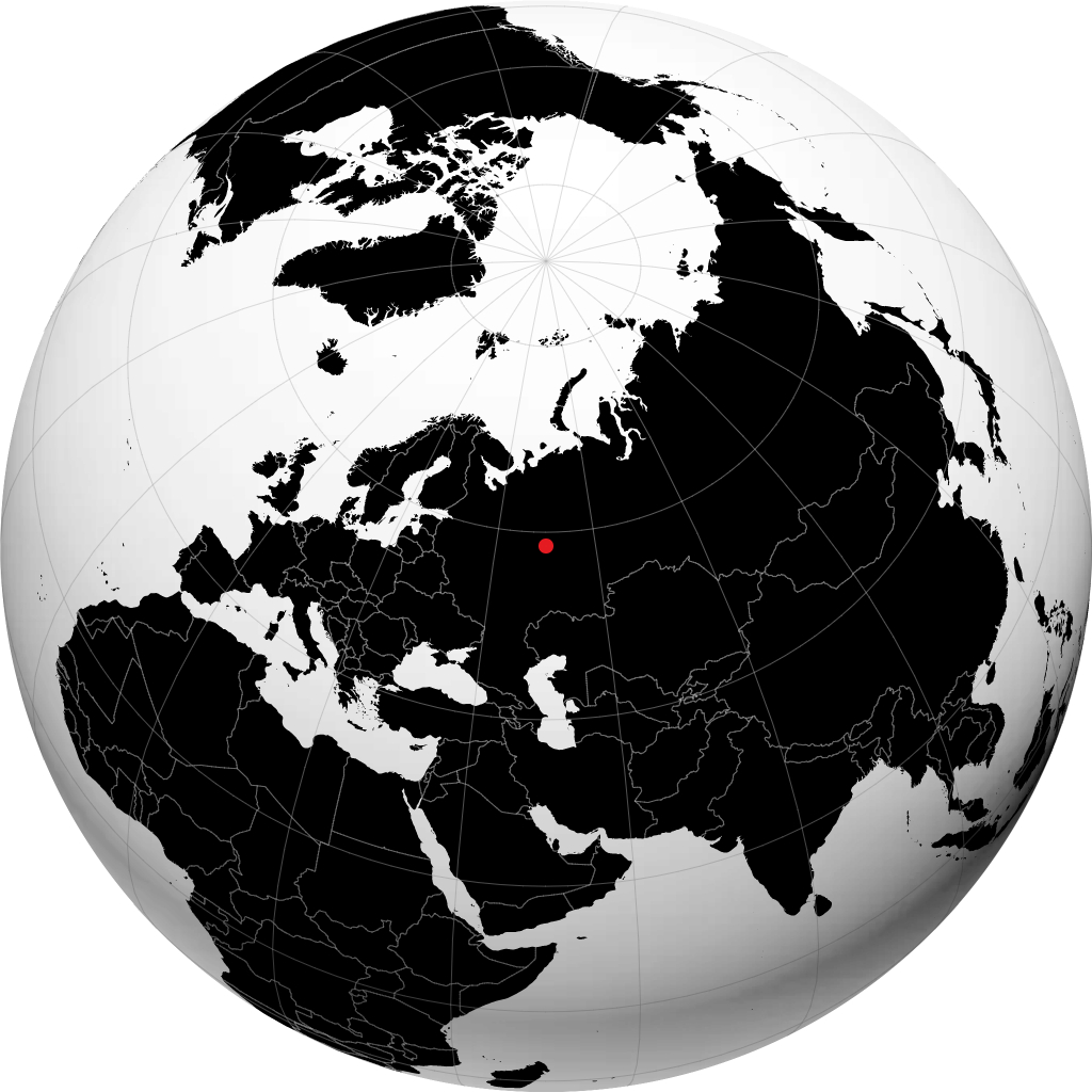 Kirovo-Chepetsk di globe