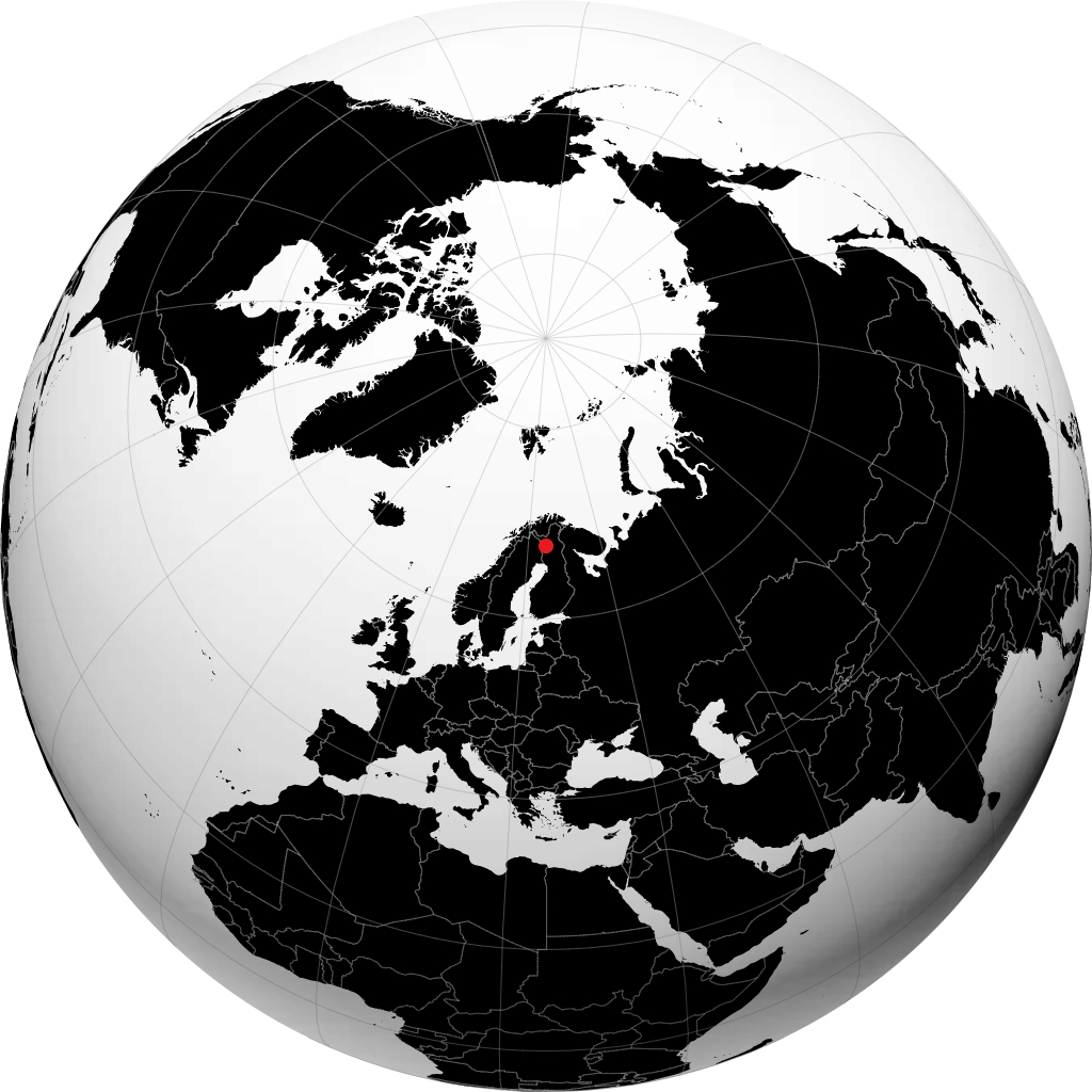 Kittilä di globe