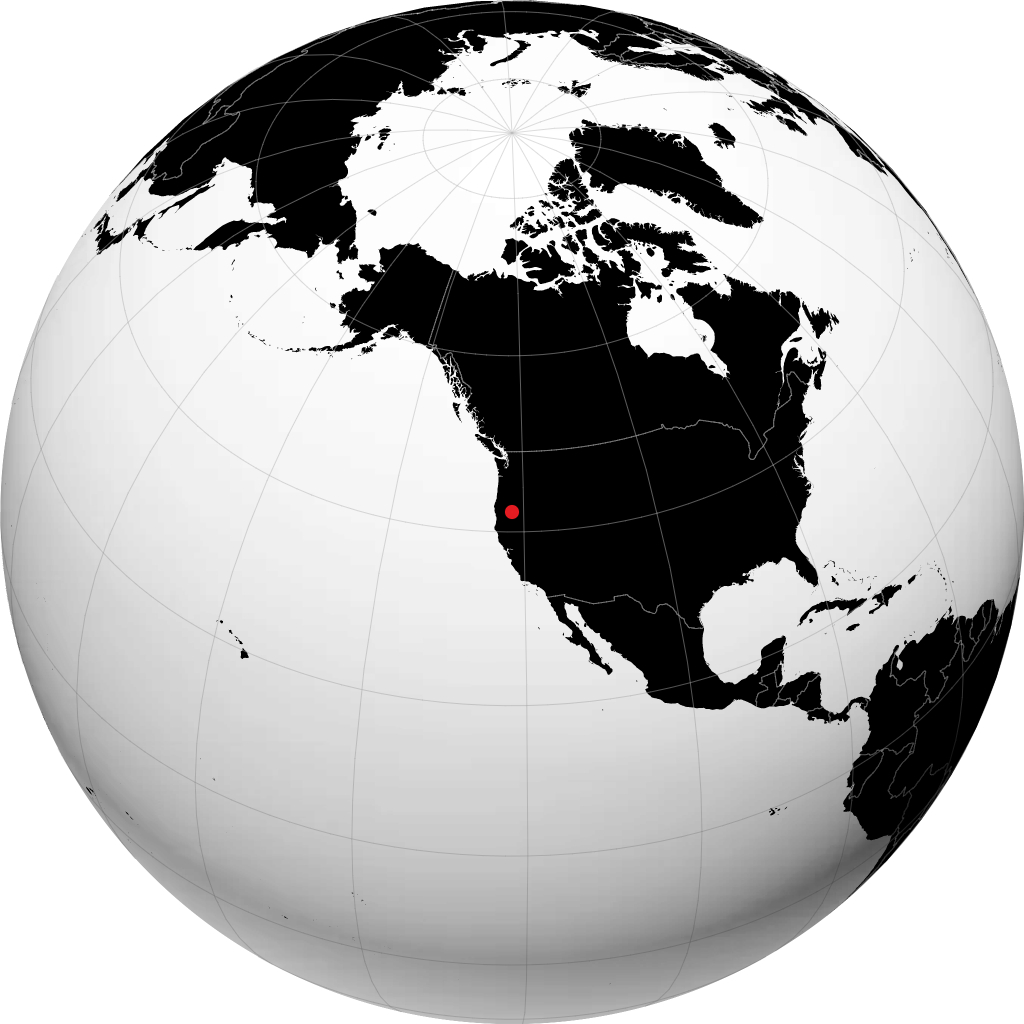 Klamath Falls di globe