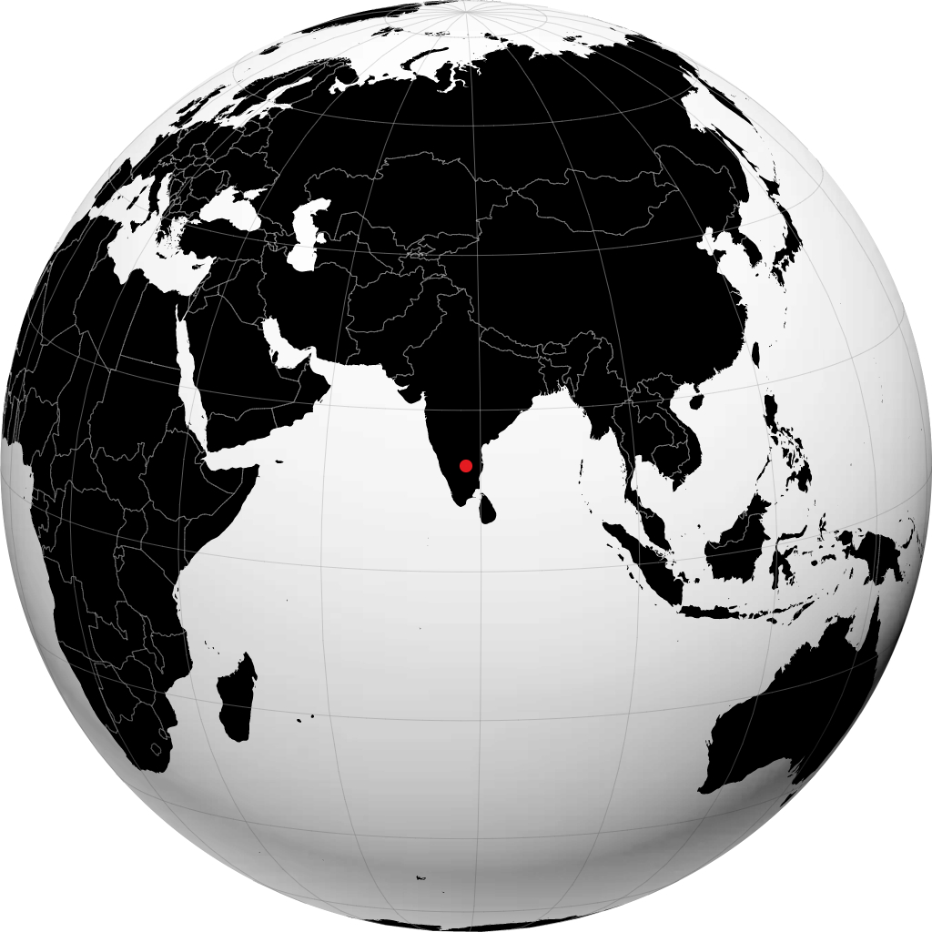 Kolar di globe