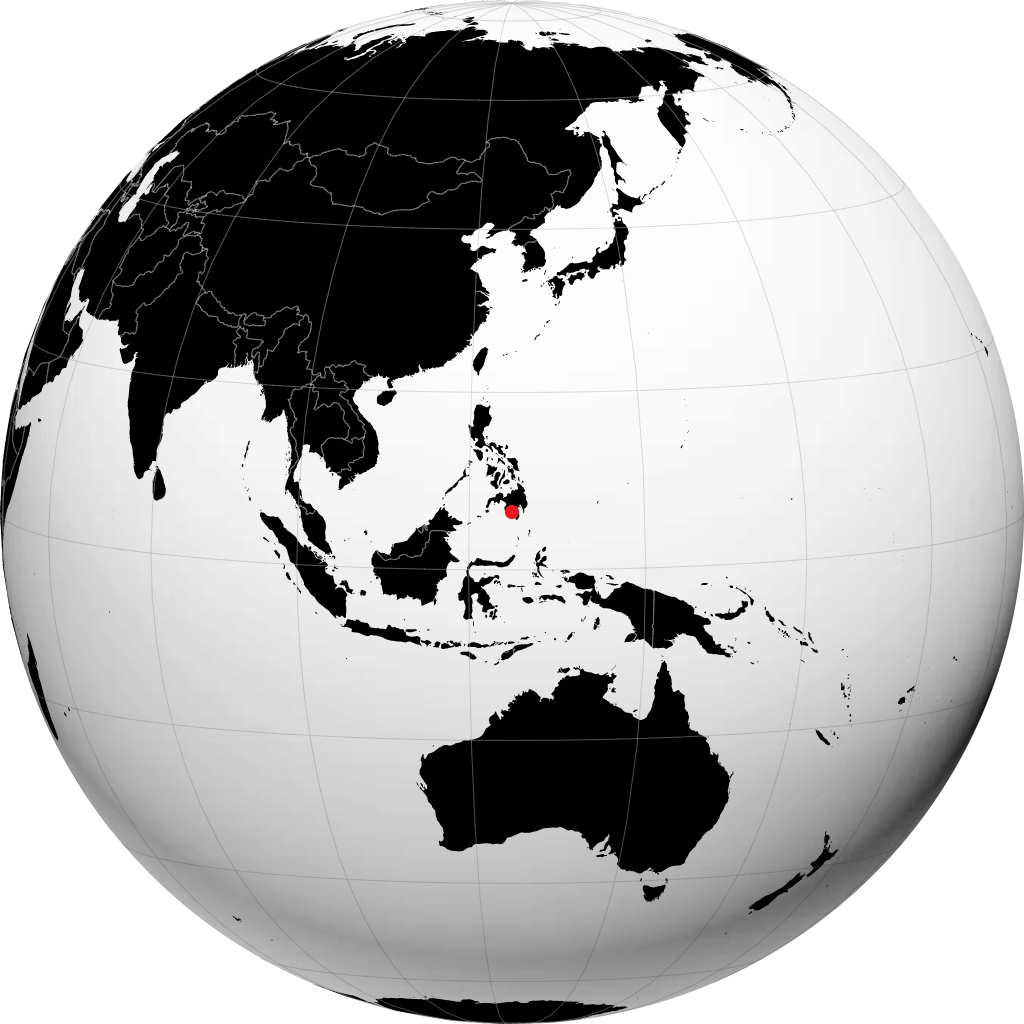 Koronadal di globe