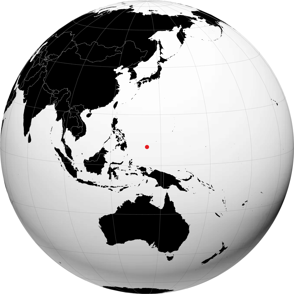 Koror di globe