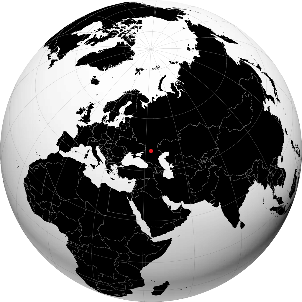 Kotelnikowo di globe