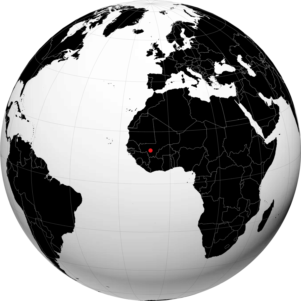 Koulikoro di globe