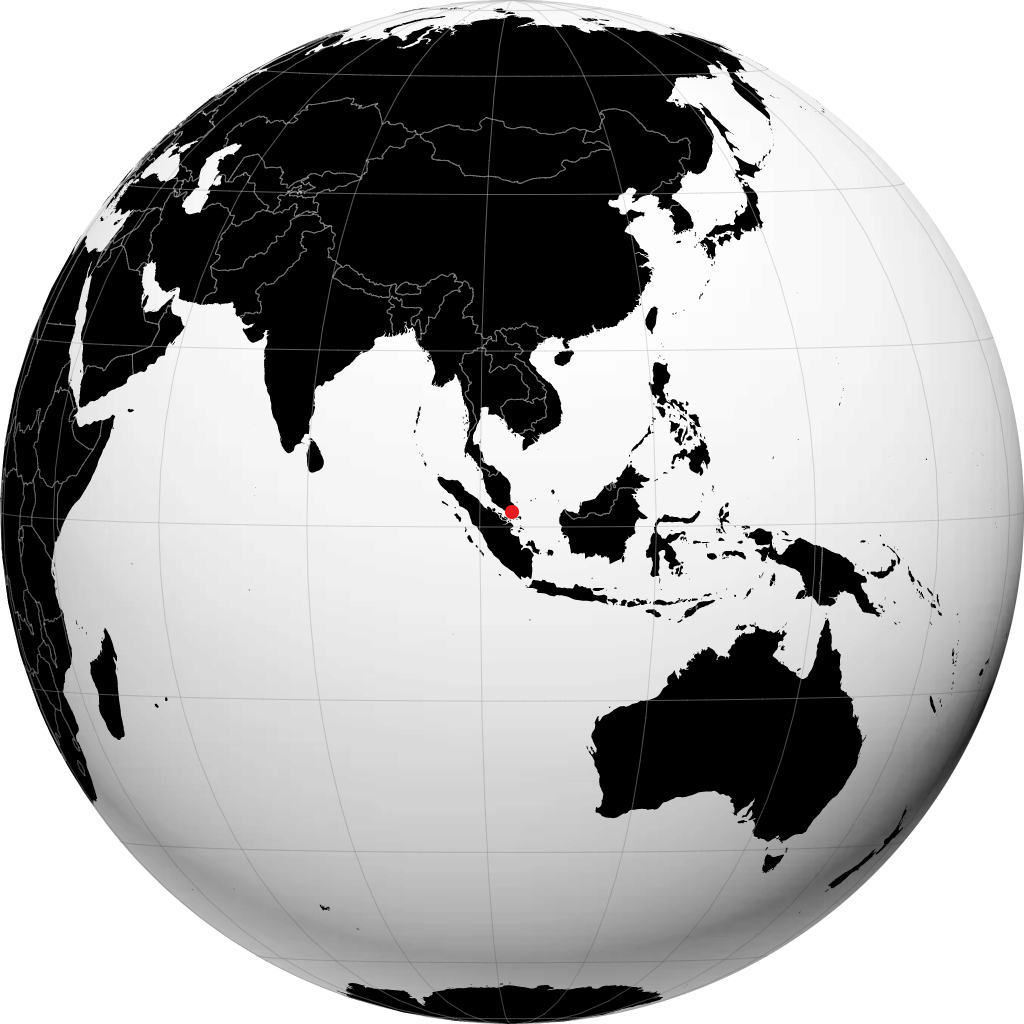 Kulai di globe