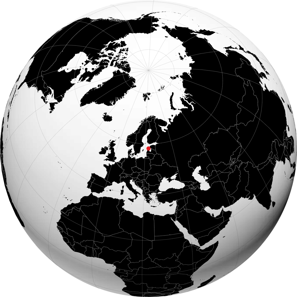 Kuressaare di globe