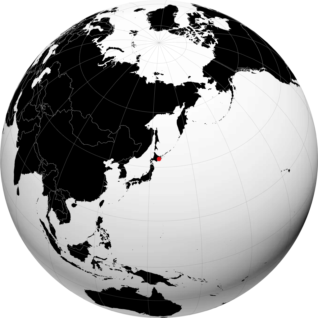 Kushiro di globe
