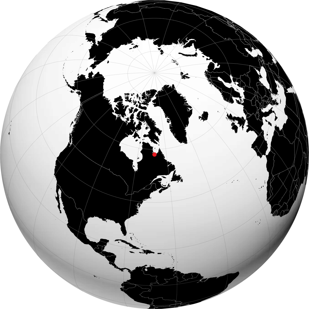 Kuujjuaq di globe
