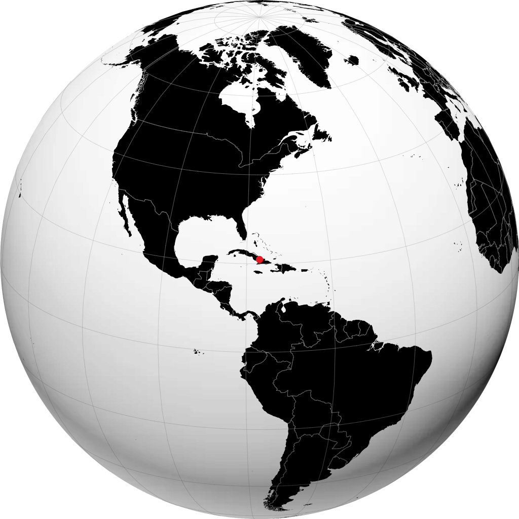 Las Tunas di globe