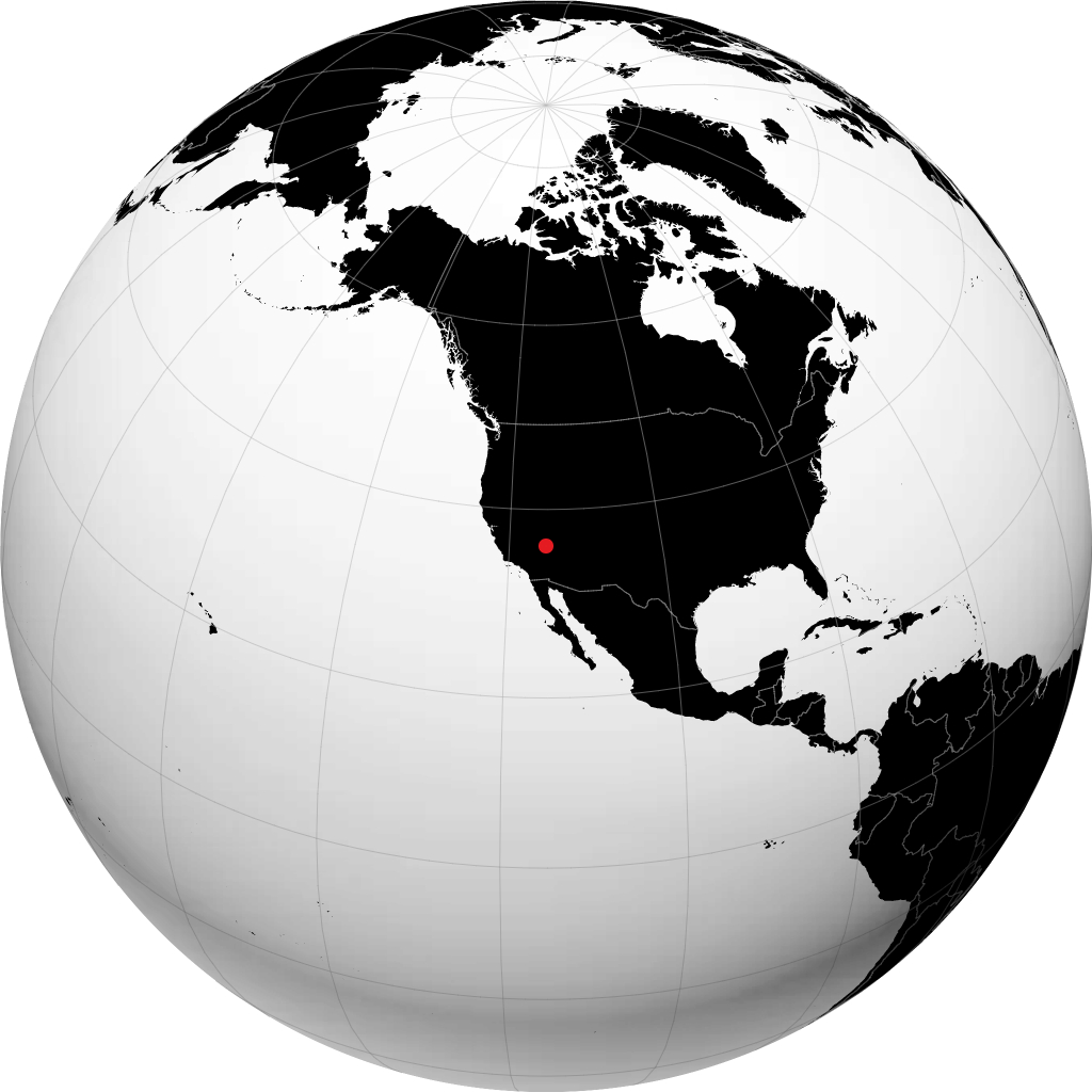 Las Vegas di globe