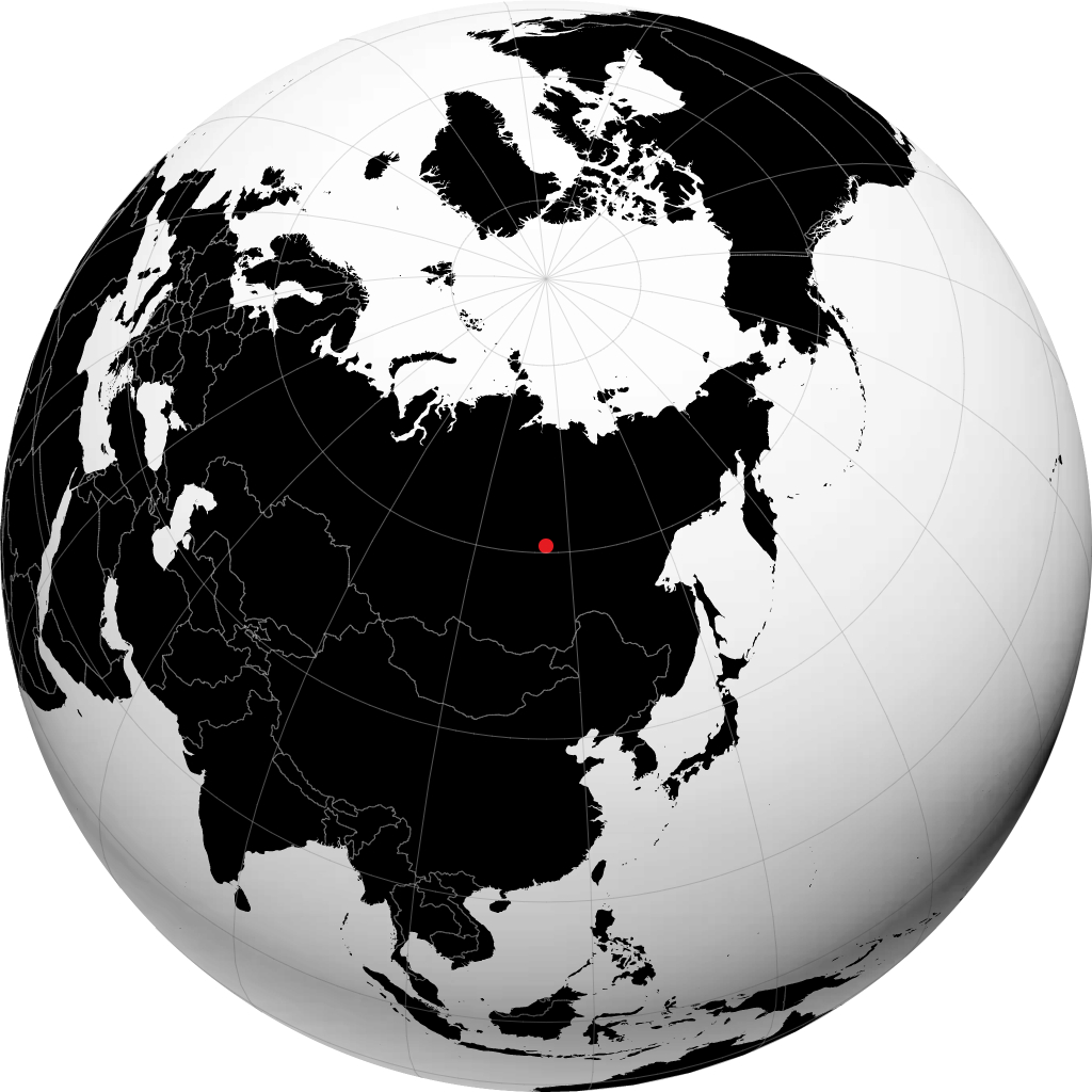 Lensk di globe