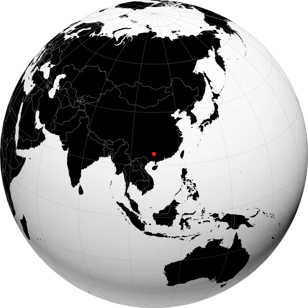Liuzhou di globe