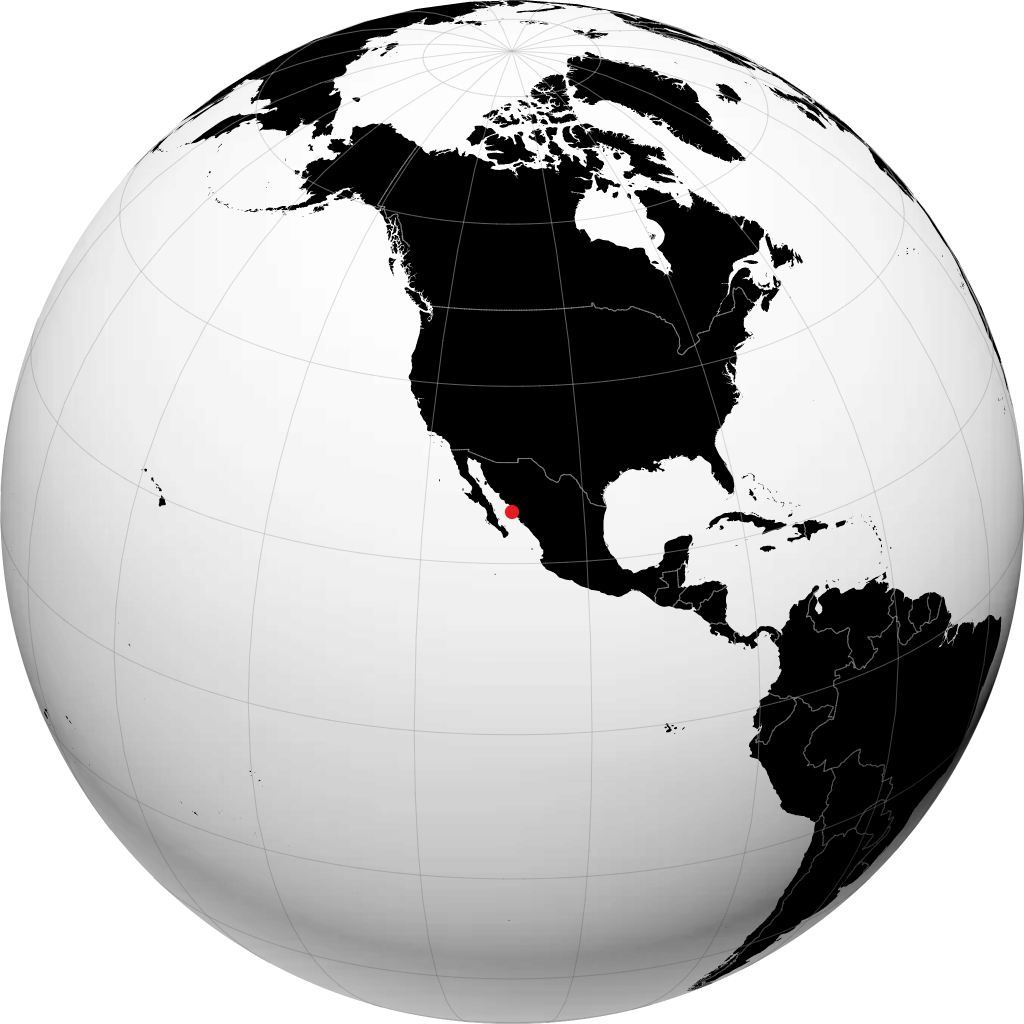 Los Mochis di globe