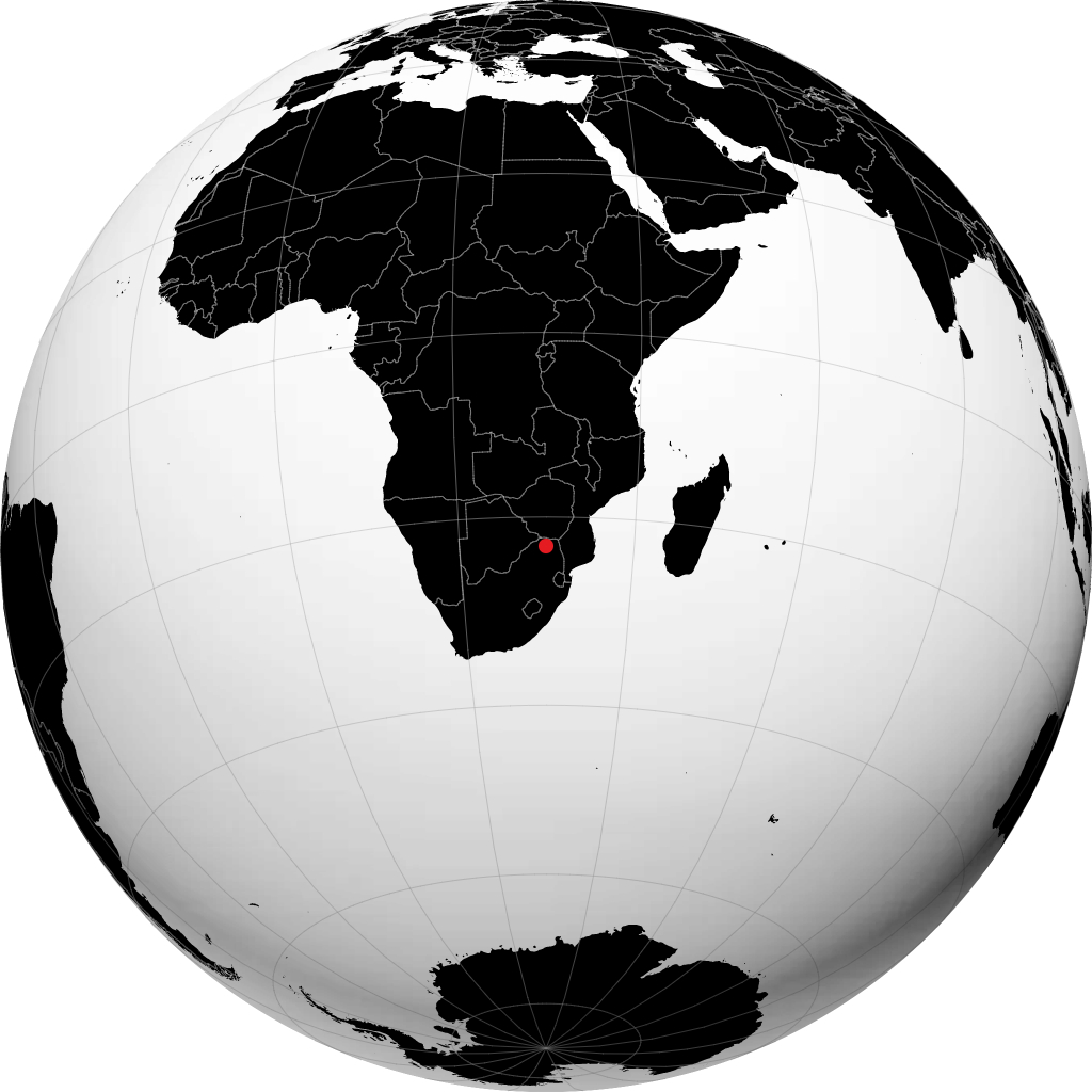 Louis Trichardt di globe