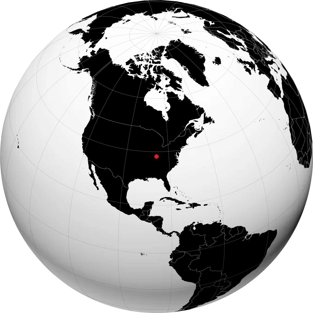 Louisville di globe
