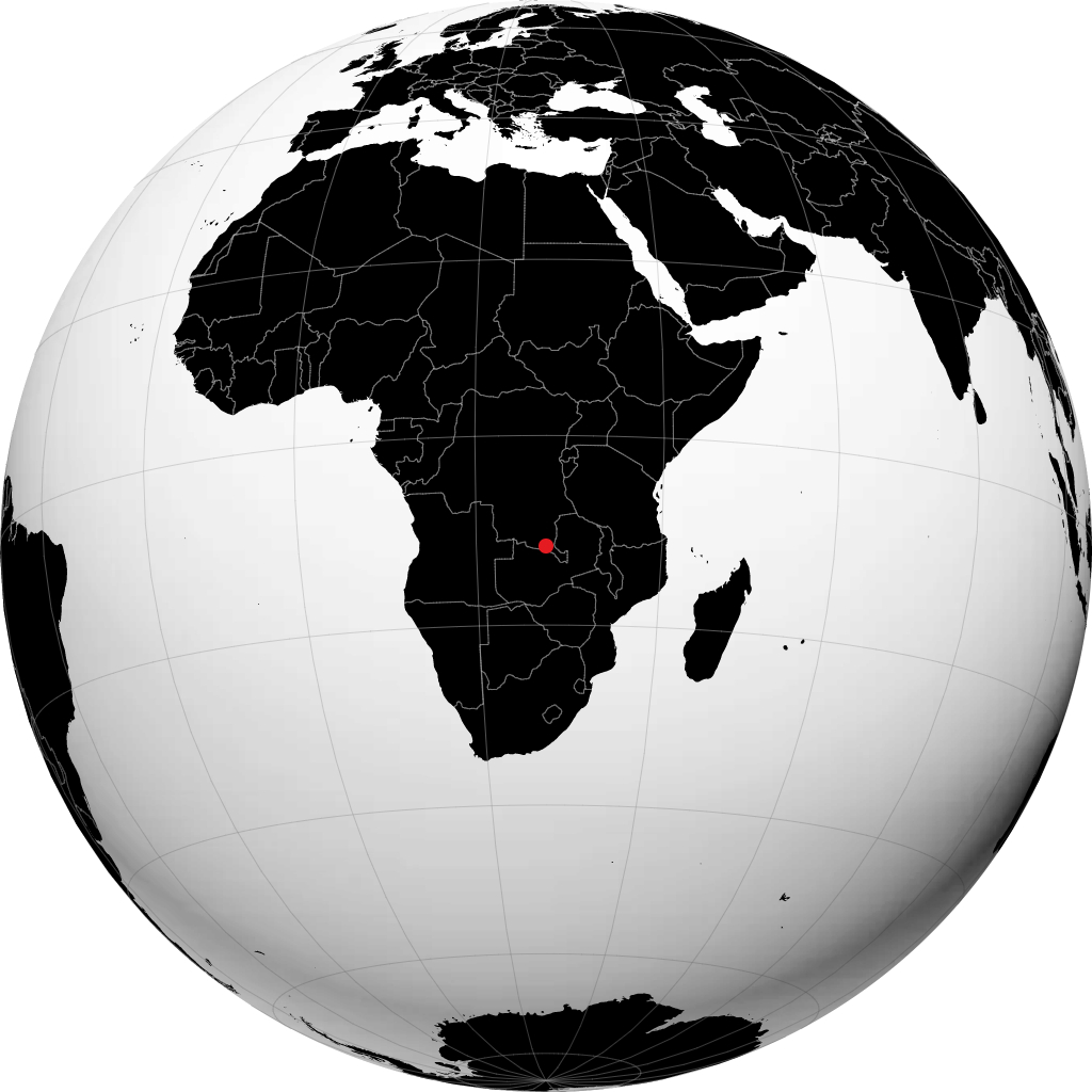 Lubumbashi di globe
