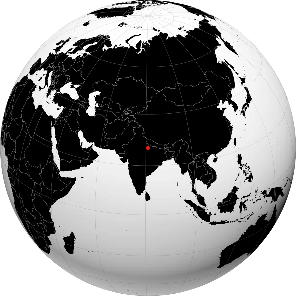 Lucknow di globe