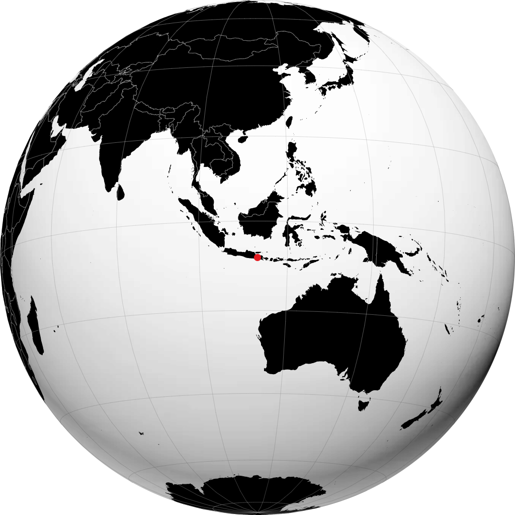 Lumajang di globe