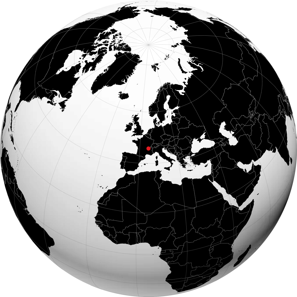 Lyon di globe