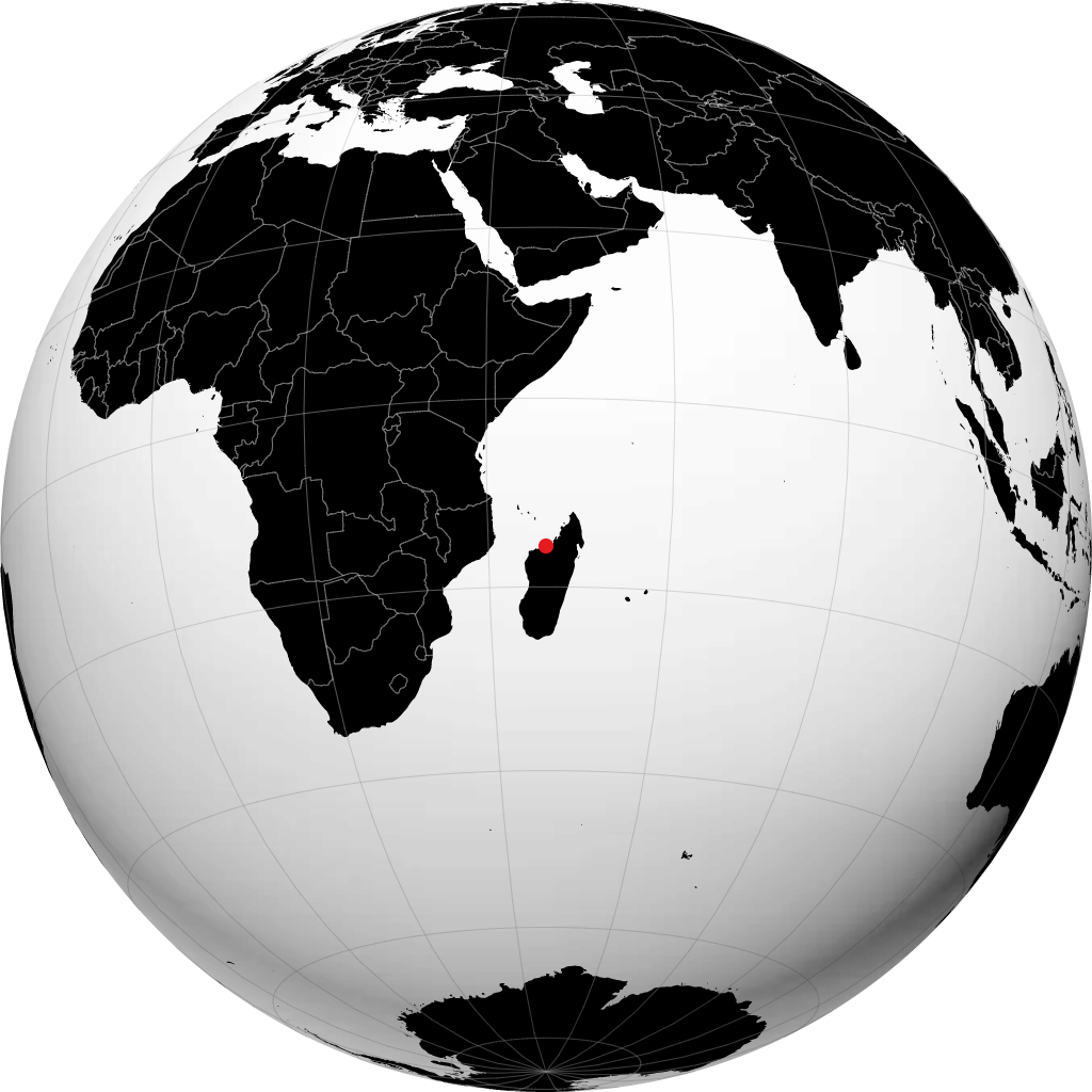 Mahajanga di globe