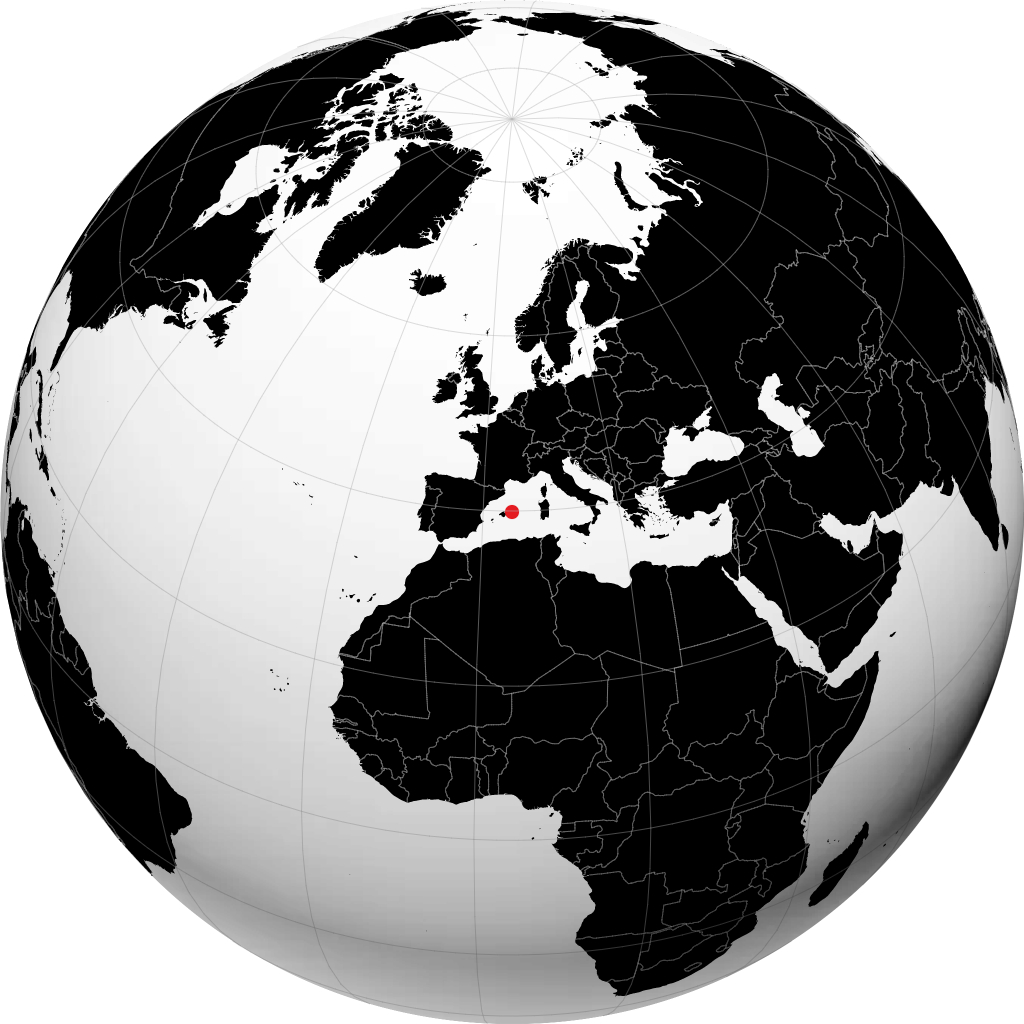 Mahon di globe