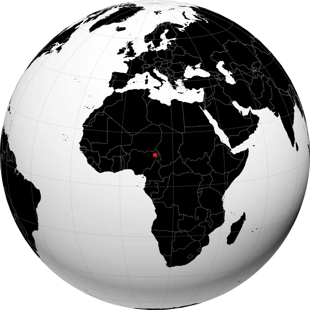 Maiduguri di globe