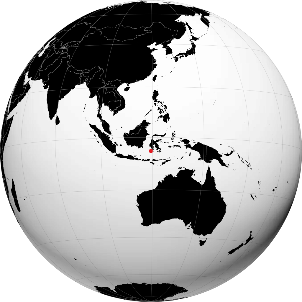 Makassar di globe