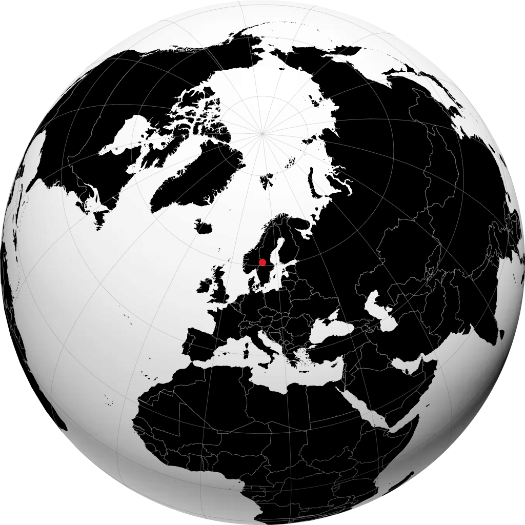 Malung di globe