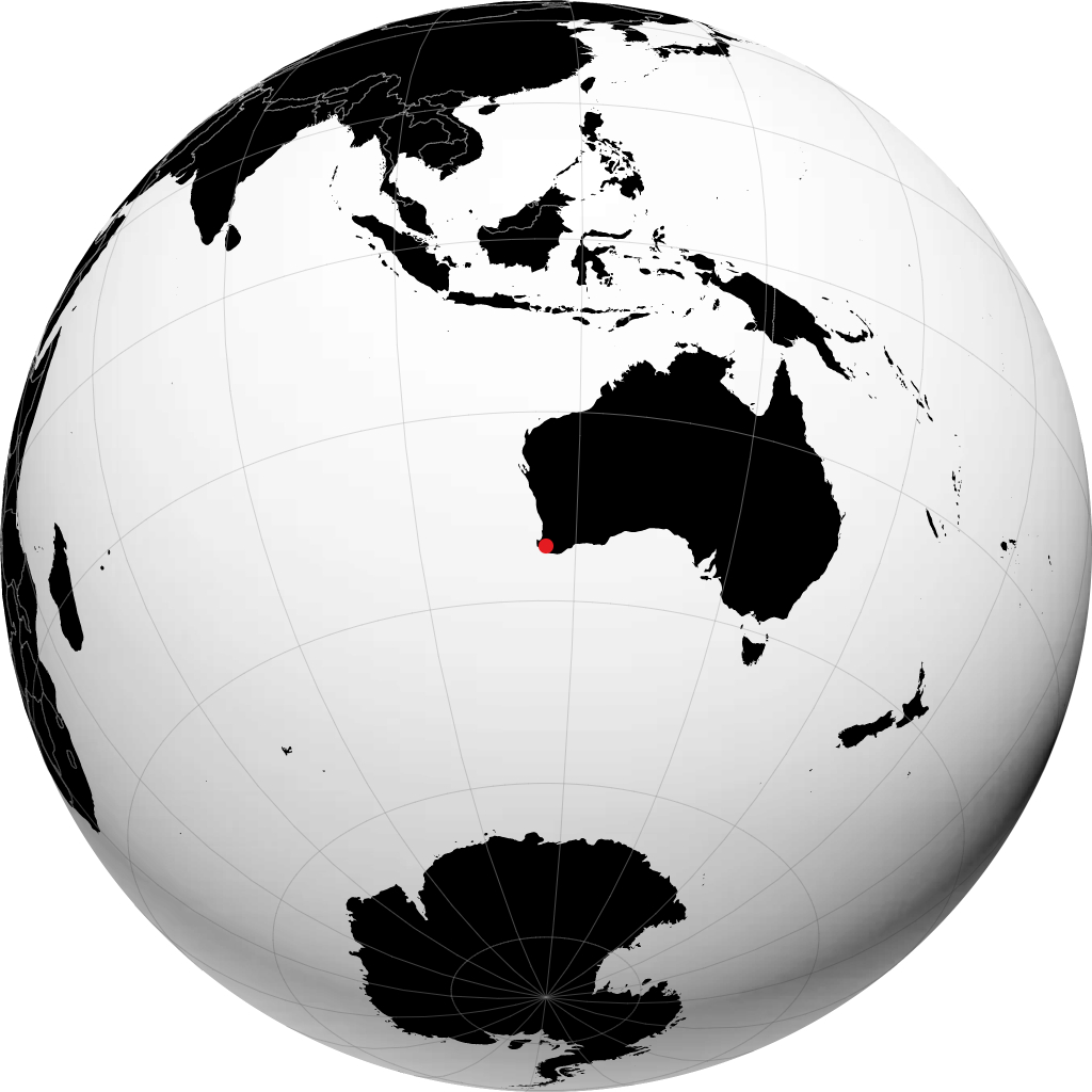 Manjimup di globe