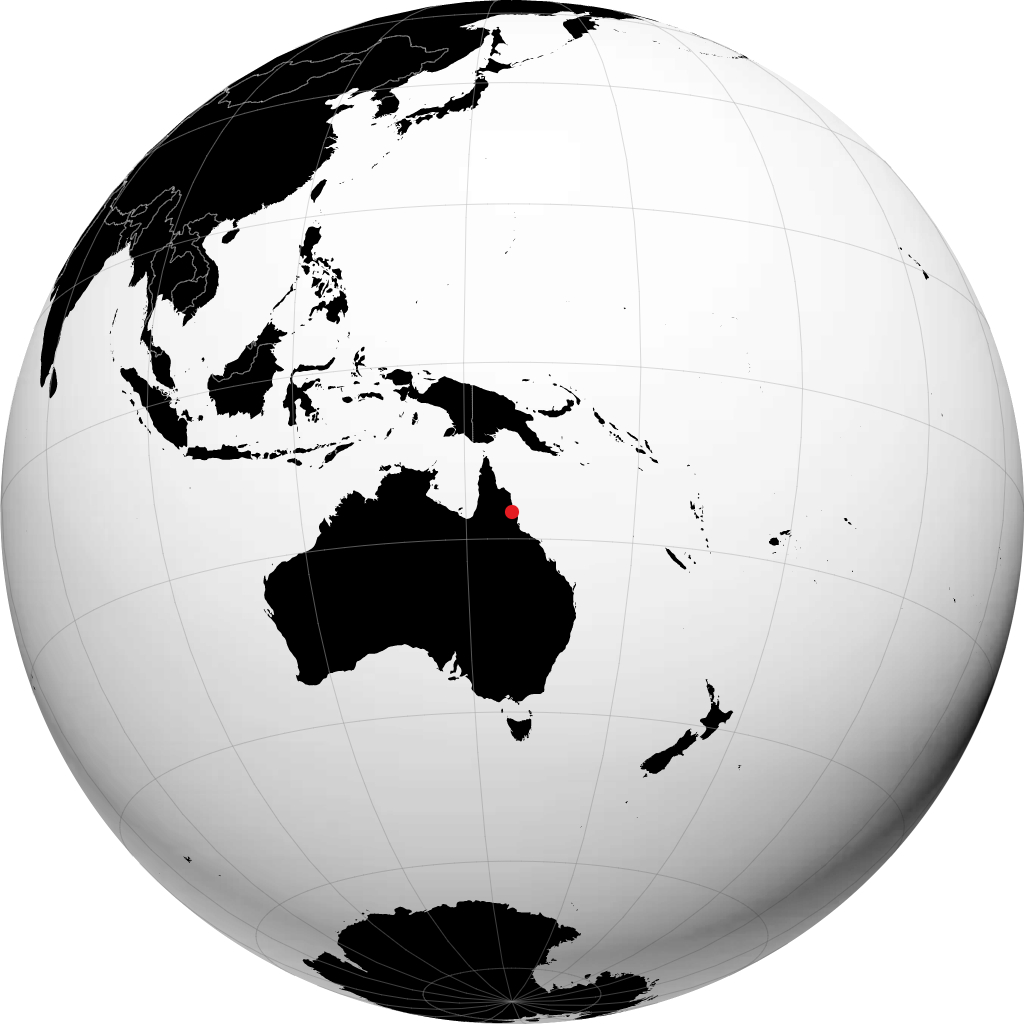 Mareeba di globe
